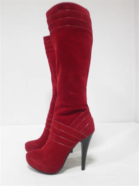 дамски велурени ботуши | Stiletto, Boots, Heels