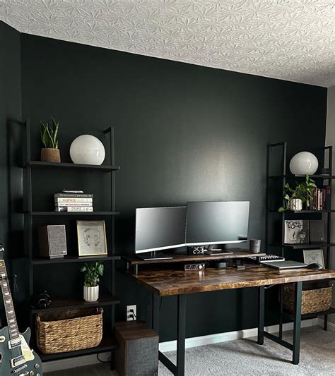 Shop Our Small Masculine Office - Home By Alley | Home office setup