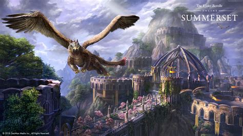 4K, The Elder Scrolls Online: Summerset, poster, HD Wallpaper | Rare