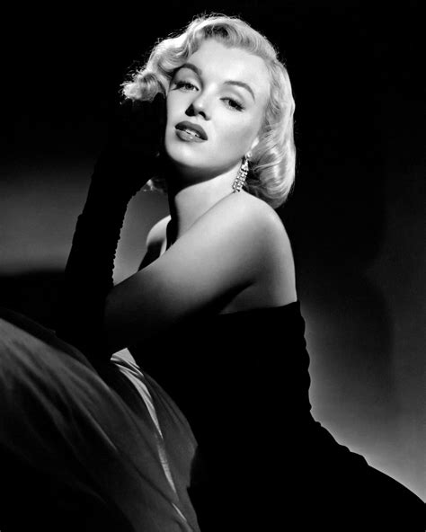 Marilyn Monroe In Black And White