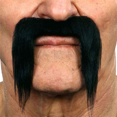 Black Long Moustache - Costume Creations By Robin