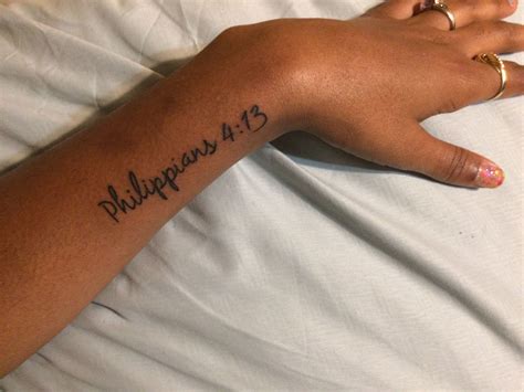 Philippians 4 13 Tattoo - 40 Philippians 4:13 Tattoo Designs For Men
