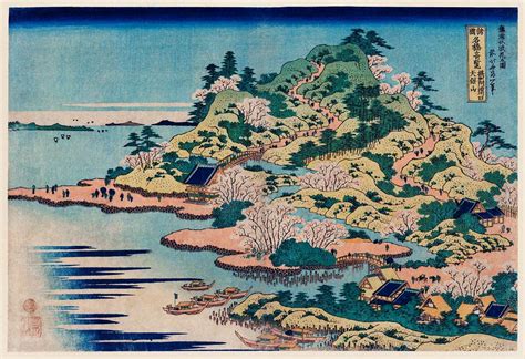 hokusai prints  aesthetic art illustrations graphic images