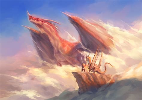 ArtStation - Red dragon