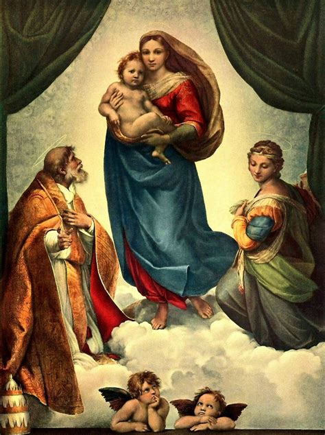 apollo magazine cover  madonna  saints raffael santi die