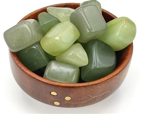 Plus Value Green Aventurine Tumbled Stone Pebbles Vastu Feng-Shui ...
