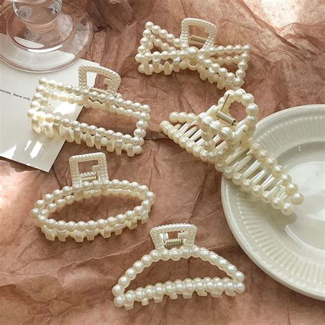 заколка для волос | Hair claw, Beaded hair pins, Hair pins