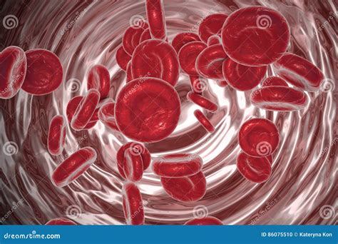 Blodceller, illustration stock illustrationer. Illustration av hälsa ...