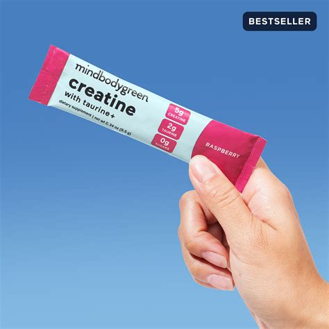 creatine with taurine+ drink packets | support for lean muscle*