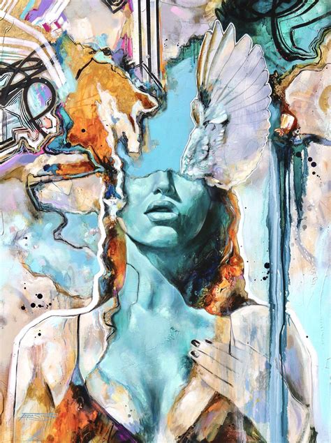 "The Next Step" Fine Art Print — Tahlia Stanton in 2021 | Art painting