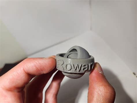 Personalized 3d-printed Fidget Toy Gyroscope: Print It With - Etsy