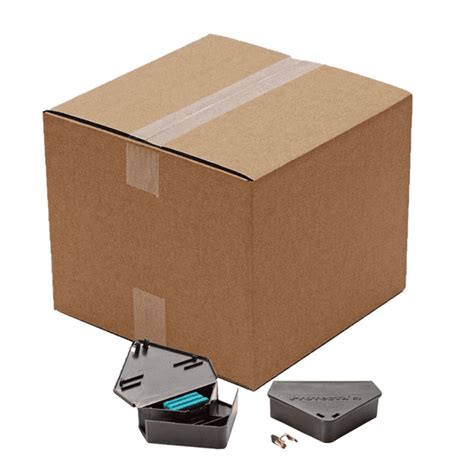 Protecta RTU Mouse Bait Station - Tamper-Resistant & Fits Flush Against ...