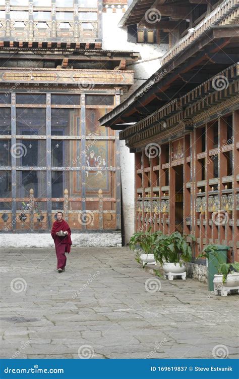 Interior of the Trongsa Dzong Fortress Editorial Photography - Image of ...