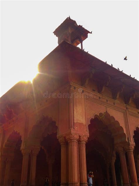 Colourful Old Architecture Inside Red Fort in Delhi India during Day Time, Famous Red Fort ...