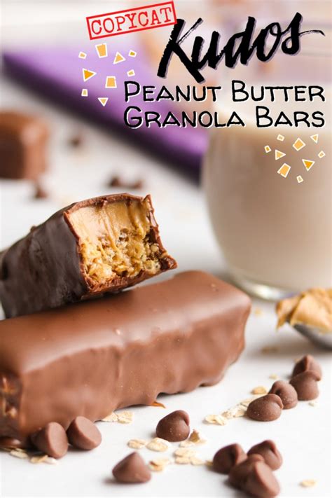 Kudos Peanut Butter Granola Bars - A baJillian Recipes