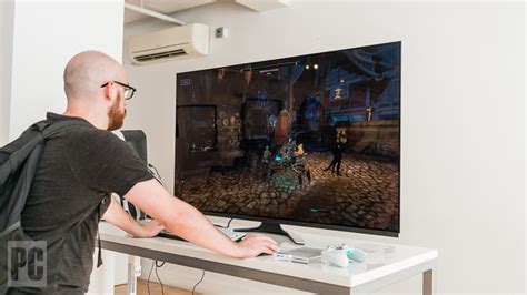 Alienware 55 OLED Gaming Monitor Review | PCMag