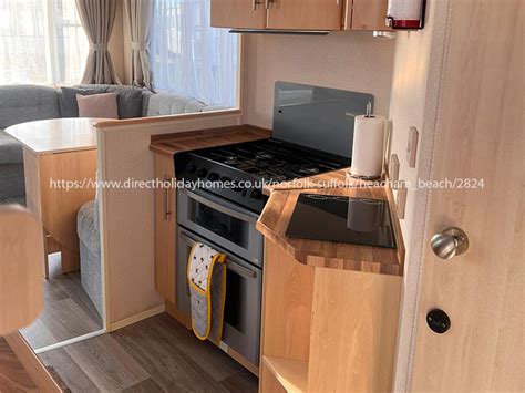 Three bedroom holiday caravan on Heacham Beach Holiday Park