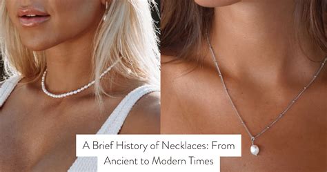 history  necklaces  ancient  modern times