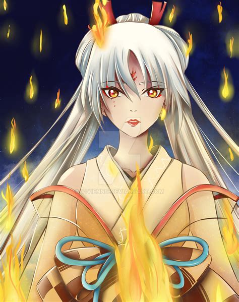 [Fanart] Onmyoji Shiranui by vivienng on DeviantArt