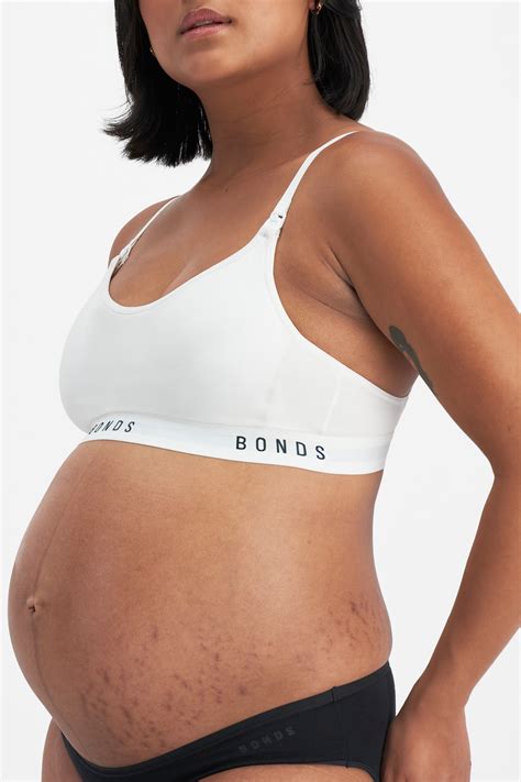 Buy Women's Damn Dry Milk Leaks Scoop Bralette in Black Online | BONDS