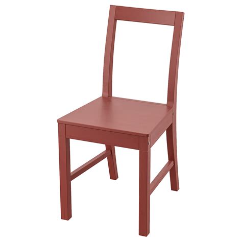 Стул - IKEA PINNTORP, 83х40х49 см, дерево, красный, ПИННТОРП ИКЕА за ...
