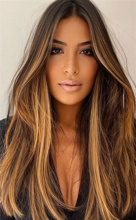 hair colours ideas   trending  golden wheat brunette
