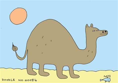 ALICE THE CAMEL - Doodle No.00084 — MARINE MAMMAL