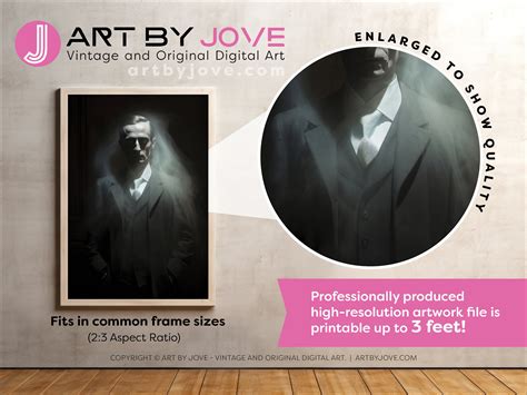 Spooky Ghost Victorian Groom Printable Wall Art Instant - Etsy