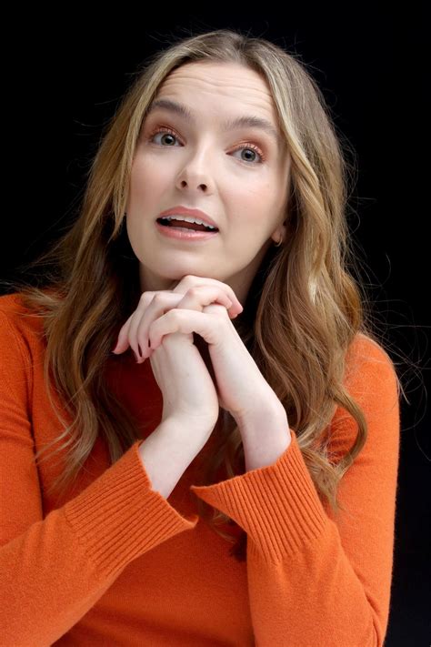 JODIE COMER at Killing Eve Press Conference in Los Angeles 02/07/2019