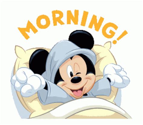 Mickey Mouse Good Morning GIF - MickeyMouse GoodMorning Morning ...