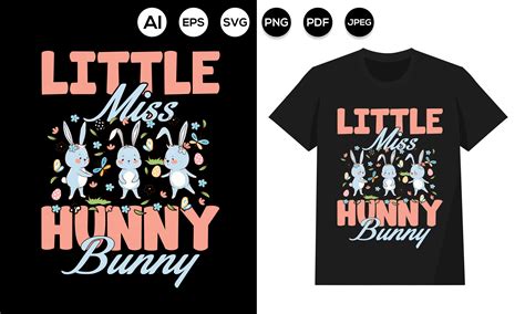 Little Miss Hunny Bunny Graphic by merchvector · Creative Fabrica
