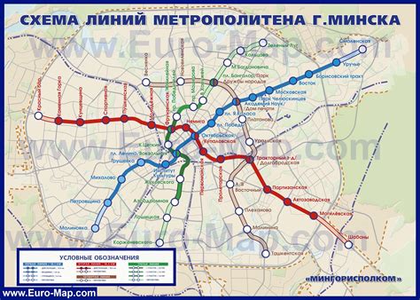 Карты Минска | Подробная карта города Минск с улицами и домами | Схема ...