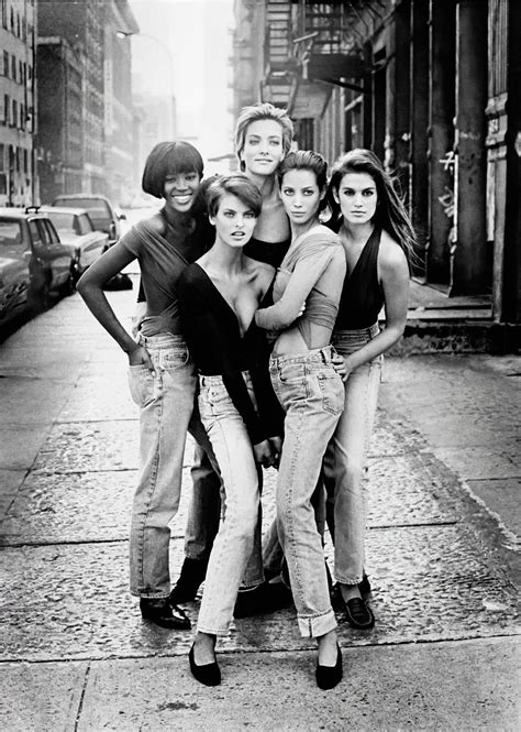Naomi Campbell, Linda Evangelista, Tatiana Patitz, Christy Turlington