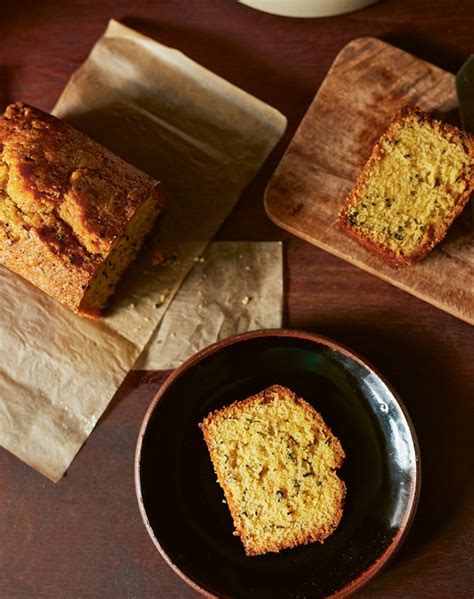 Lemon Earl-Grey Polenta Loaf