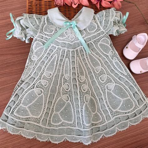 Vestido Em Renda Renascença - Vestido Em Renda Renascença Verde | Loja linda boutique