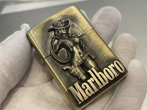 Yahoo!オークション - 1円 ZIPPO ライター マルボロ Marlboroジッポ Zi...