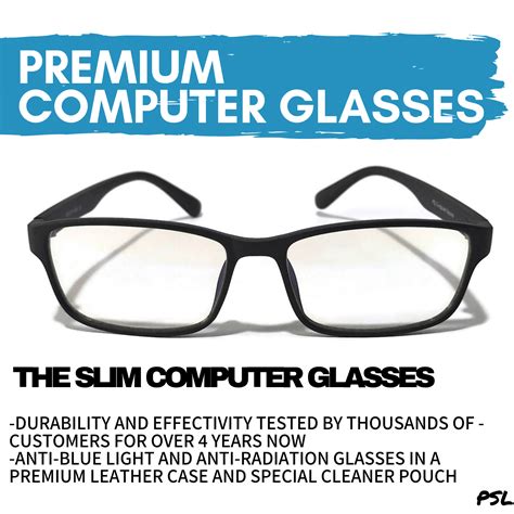 The Slim Computer Anti-blue Light Glasses – PSL