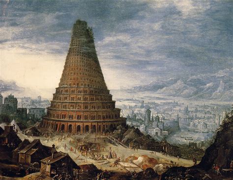 Bible Stories Tower of Babel | Bible Vector - 10 Full Versions of the ...