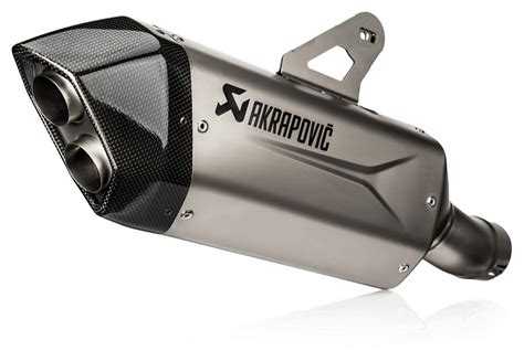 akrapovic slip  exhausts bmw rgs adventure rr rs