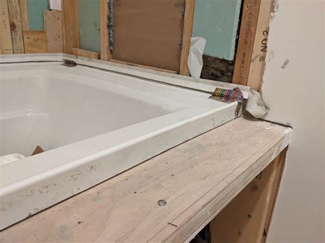 Plywood Bathtub