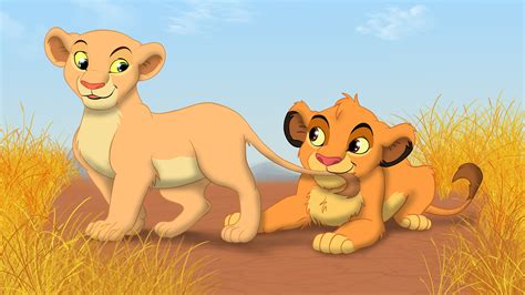Simba And Nala The Lion King Desktop Hd Wallpaper For Pc Tablet And