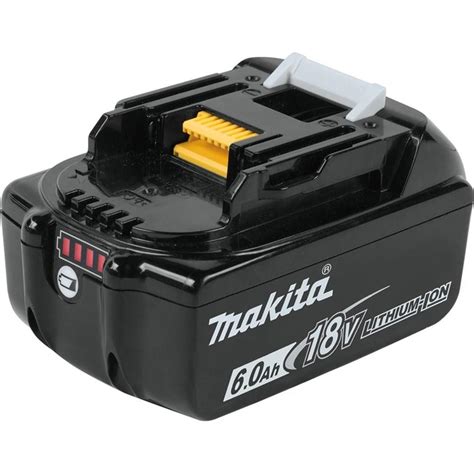Makita LXT 18 Volt 6.0 Ah BL1860B Ion Batteri m. indikator 197423-2
