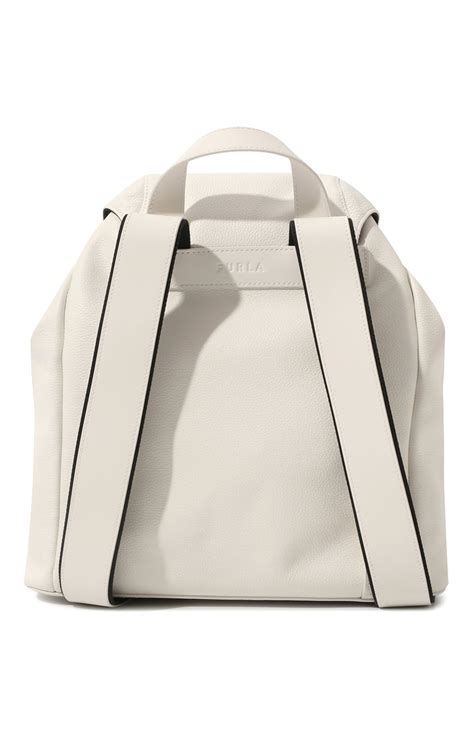Женский белый рюкзак furla marea small FURLA купить в интернет-магазине ...