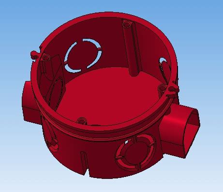 Коробка монтажная - Чертежи, 3D Модели, Проекты, Электроснабжение и ...