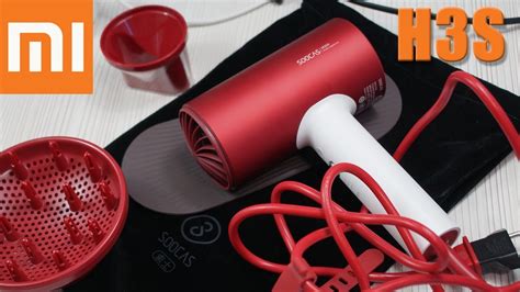 Обзор Xiaomi Soocas h3s фен для волос 1800 ватт - YouTube