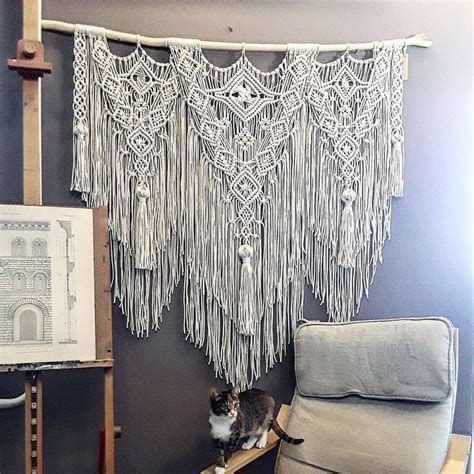 Макраме панно на стену, декор для дома | Home decor, Decor, Tapestry