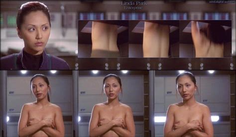 Naked Linda Park in Star Trek: Enterprise