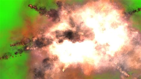 Fire Trail & Explosion Green Screen (Free) - YouTube