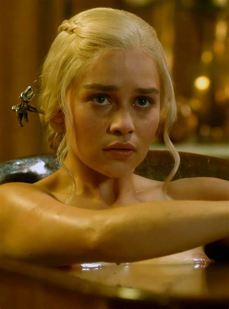 Daenerys Targaryen Season 1 Bath