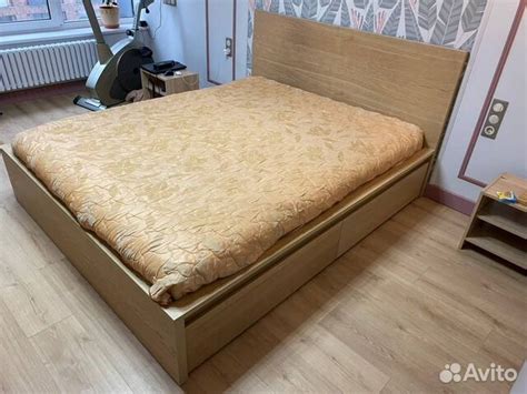 Кровать двухспальная икеа мальм IKEA malm 160 200 купить в Москве ...